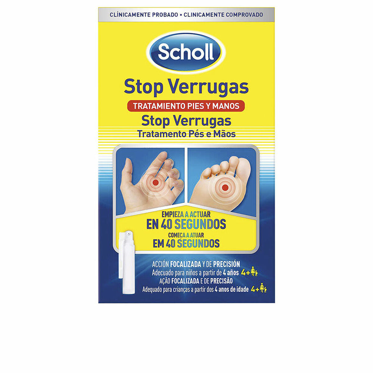 Eliminação de verrugas