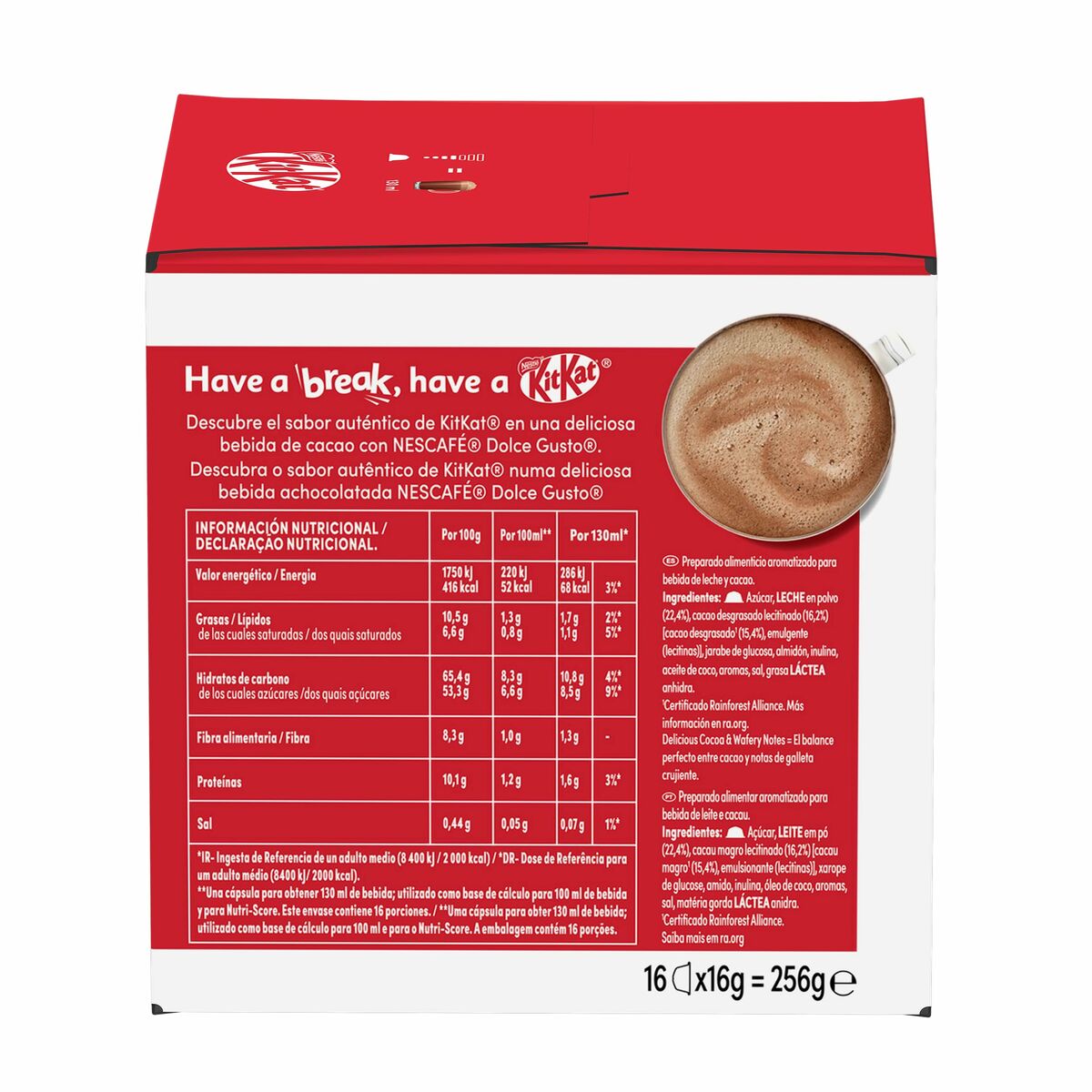 Café, chá e bebidas