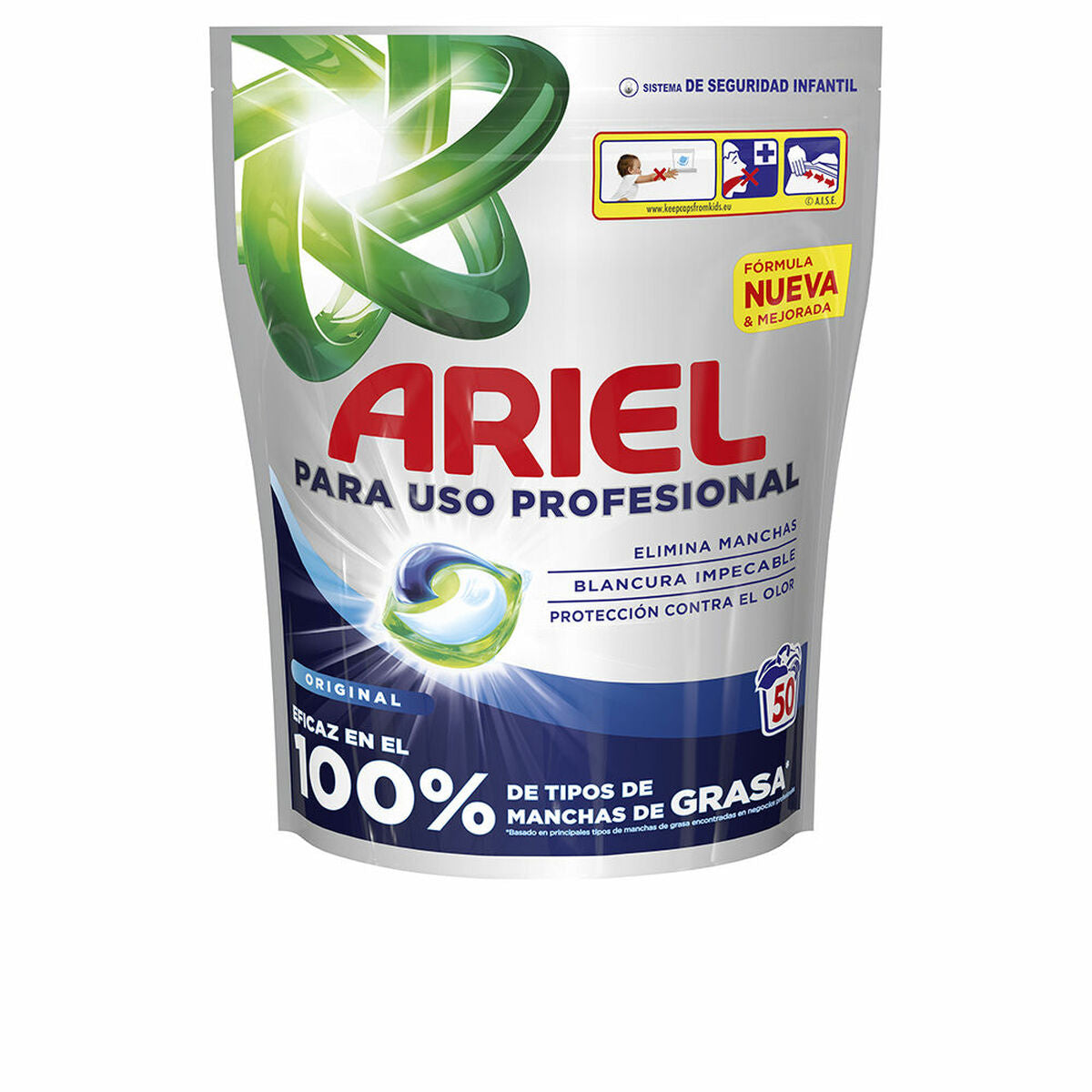 Cápsulas e pastilhas de detergente