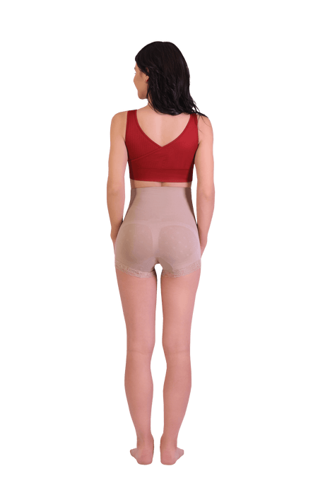 Sankom Bra com renda vermelho costas
