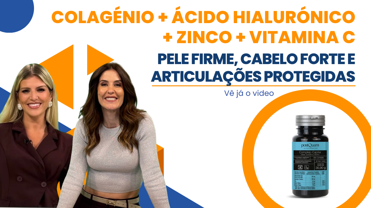 Anúncio de TV do Colagénio + Ácido Hialurónico