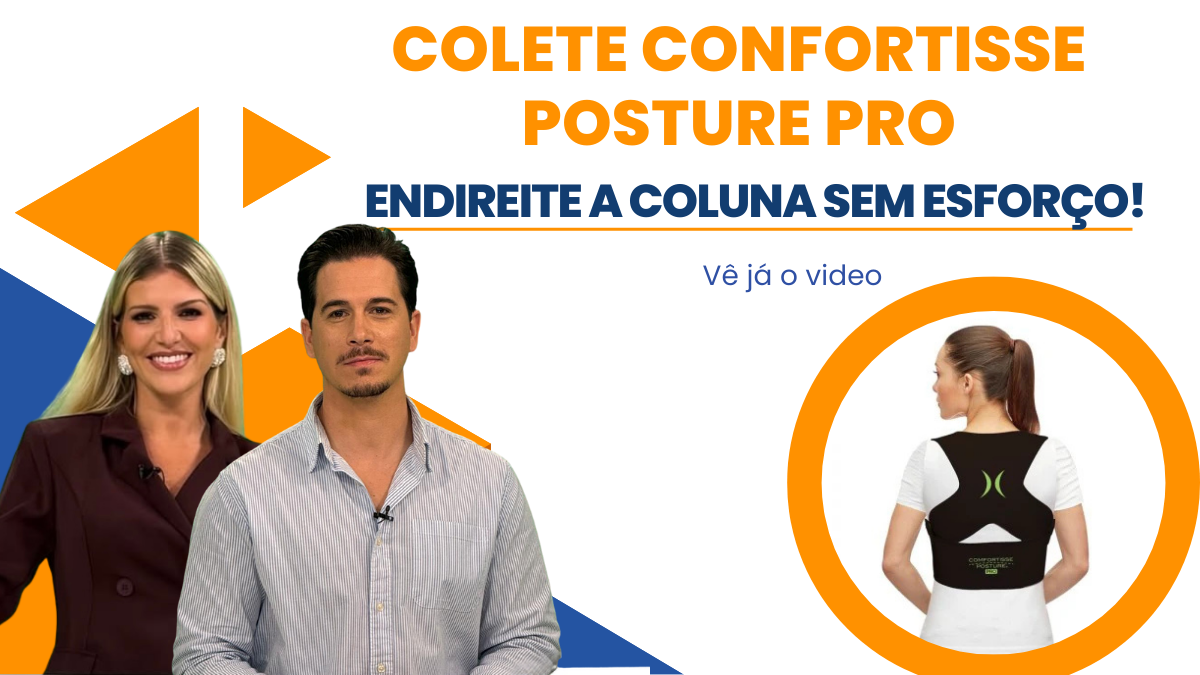 Anúncio de TV do Comfortisse Posture Pro