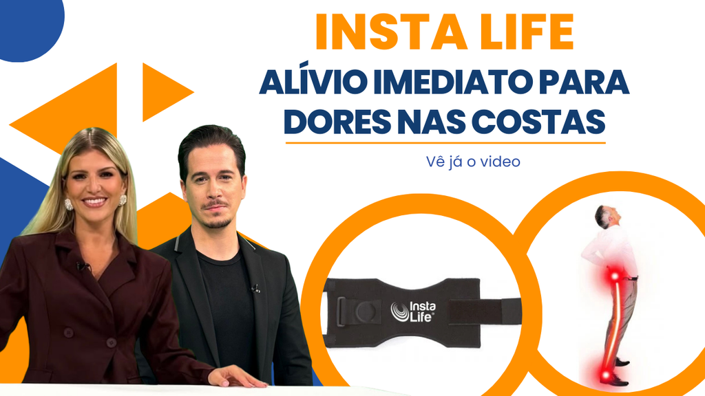 Insta Life – dispositivo de alívio da dor ciática aplicado abaixo do joelho