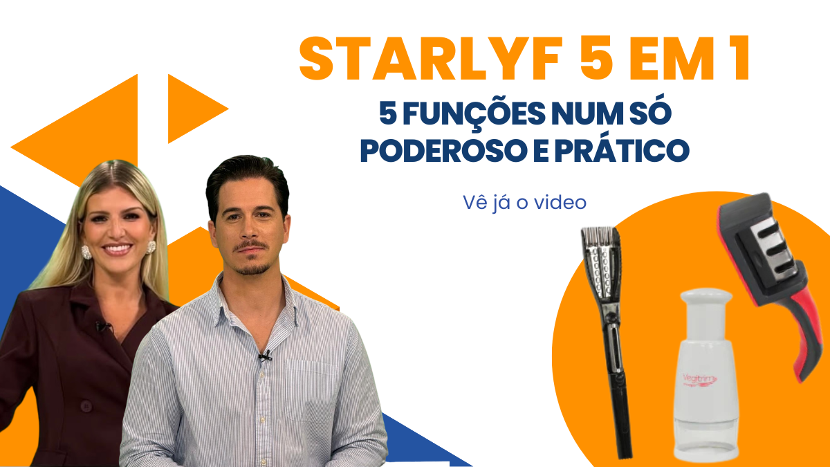 Anúncio de TV do Starlyf 5 em 1