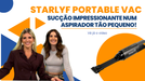 Starlyf Portable Vac compacto para limpeza doméstica e automóvel