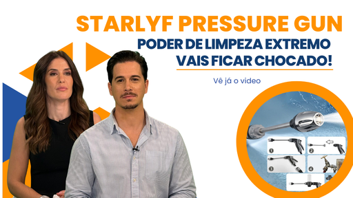 Starlyf Pressure Gun – pistola de pressão para limpeza com água